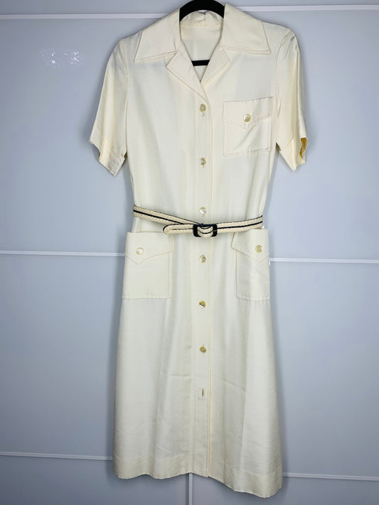 Medium | 70’s Safari Shirt Dress